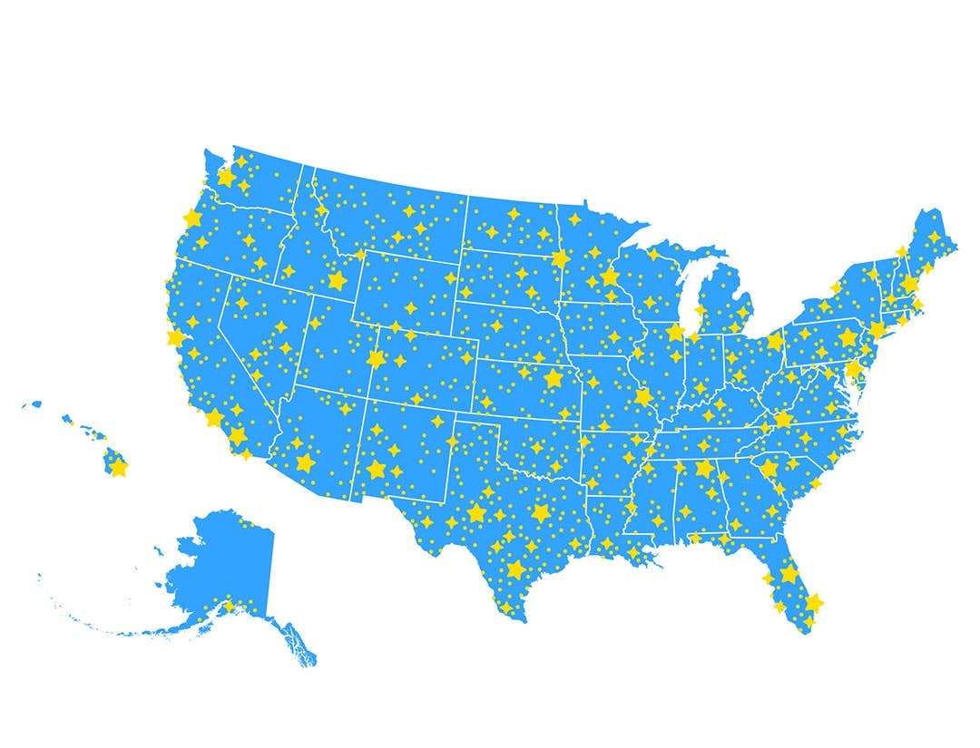 Starlight Hospital Partner Map