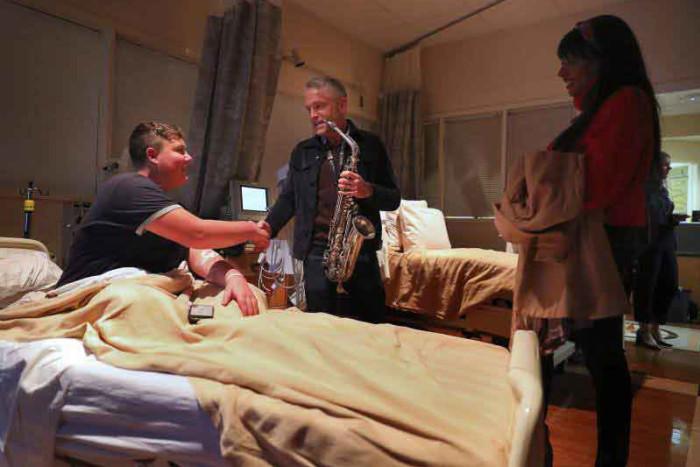 Dave-Koz Hospital Room